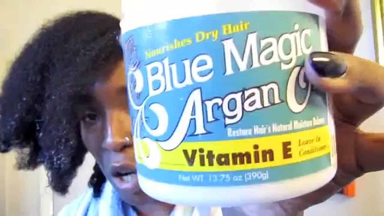 ★NATURAL HAIR ★ GREASE &  WATER  APPLICATION/ RESULTS USING BLUE MAGIC