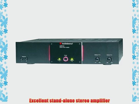 AudioSource AMP 210 90-Watt Stereo 250-Watt Mono Power Amplifier (Black)