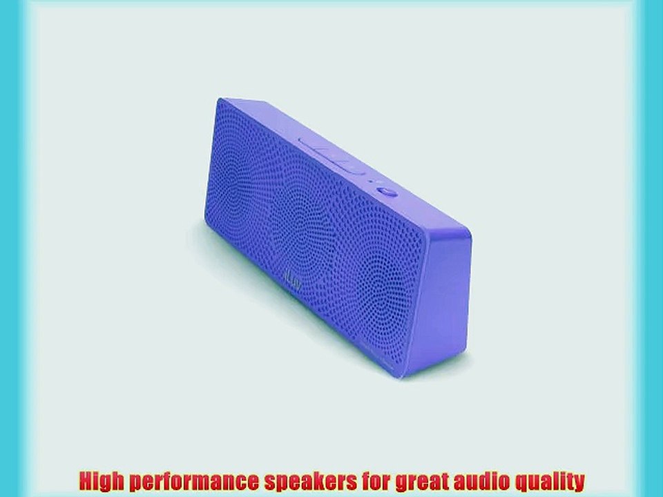 iLuv MobiTour Wireless Bluetooth Speaker for All Bluetooth Devices (iPhone 6 / 5S / 5C / 5