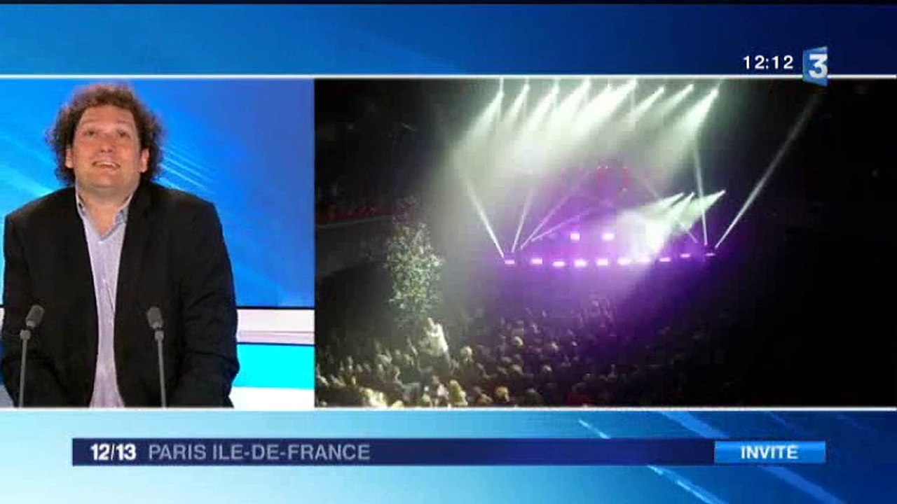 Eric Antoine invité de France 3 Paris île de France