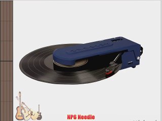 Crosley CR6020A-BL Revolution Portable USB Turntable with Software Suite for Ripping and Editing