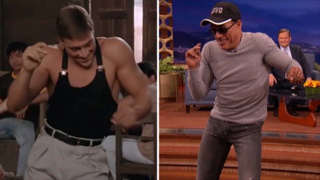 Jean-Claude Van Damme rejoue la scène de danse de Kickboxer
