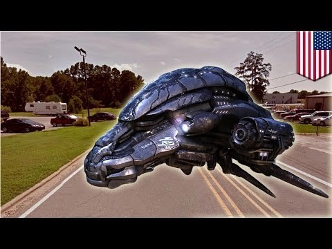 Naćpany kierowca myli inny samochód z UFO.