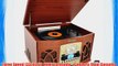 Pyle Home PTCDS7UIW Retro Vintage Turntable with CD/MP3/Casette/Radio/USB/SD Aux-In and Vinyl-to-MP3