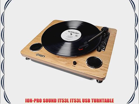 ION-PRO SOUND IT53L IT53L USB TURNTABLE