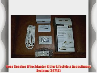 Bose Speaker Wire Adapter Kit for Lifestyle