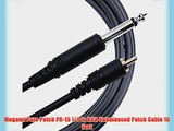Mogami Pure Patch PR-15 1/4 to RCA Unbalanced Patch Cable 15 feet