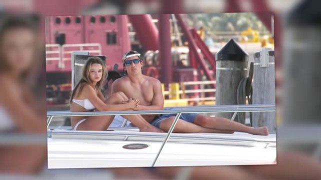 Miles Teller And Girlfriend Keleigh Sperry Celebrate Anniversary On A Yacht