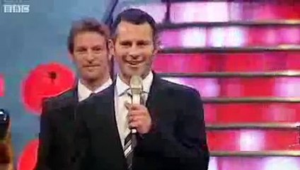 Ryan Giggs wins BBC Sports Personality 2009 Award