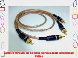 Vampire Wire #CC 1M 1.0 meter Pair RCA Audio Interconnect Cables