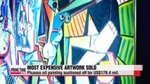 Picasso painting breaks auction record at US$179 mil.