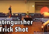 Trick Shot Trio Extinguish Candle With One Ping Pong Shot