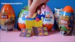 Eggo Kinder Joy Surprise Eggs Unboxing apertura Sorpresa Uova