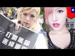 Waterproof makeup tutorial can withstand police water cannon!