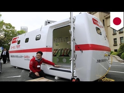 Japan's Tajima Motor Company unveils Tsunami Floating Shelter SAFE+ survival pod