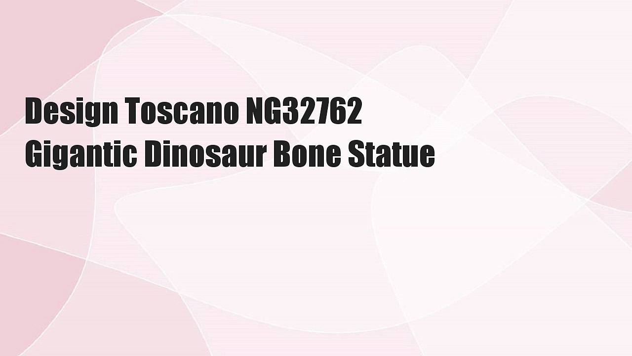 Design Toscano NG32762 Gigantic Dinosaur Bone Statue