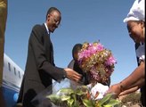 Rwanda:  President Kagame Arrives to  Burkina faso