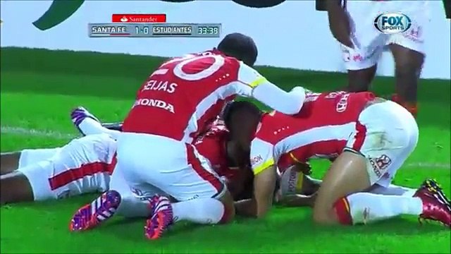 Independiente Santa Fe 2-0 Estudiantes ~ [Copa Libertadores 2015] - 10.05.2015 - Todos los goles & Resumen