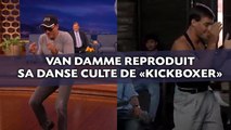 Jean-Claude Van Damme reproduit sa danse culte de «Kickboxer»