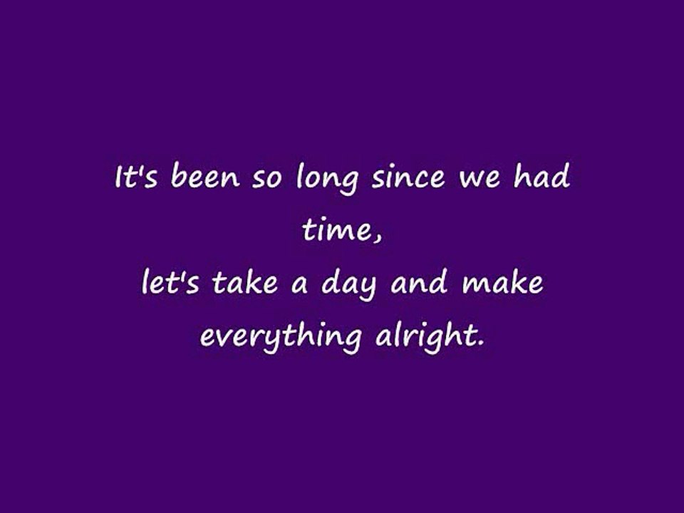 Runaway - Bruno Mars lyrics