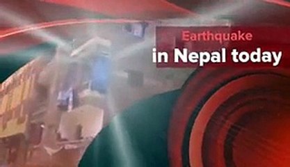 Nepal earthquick 5 stories building collapse - Video Dailymotion