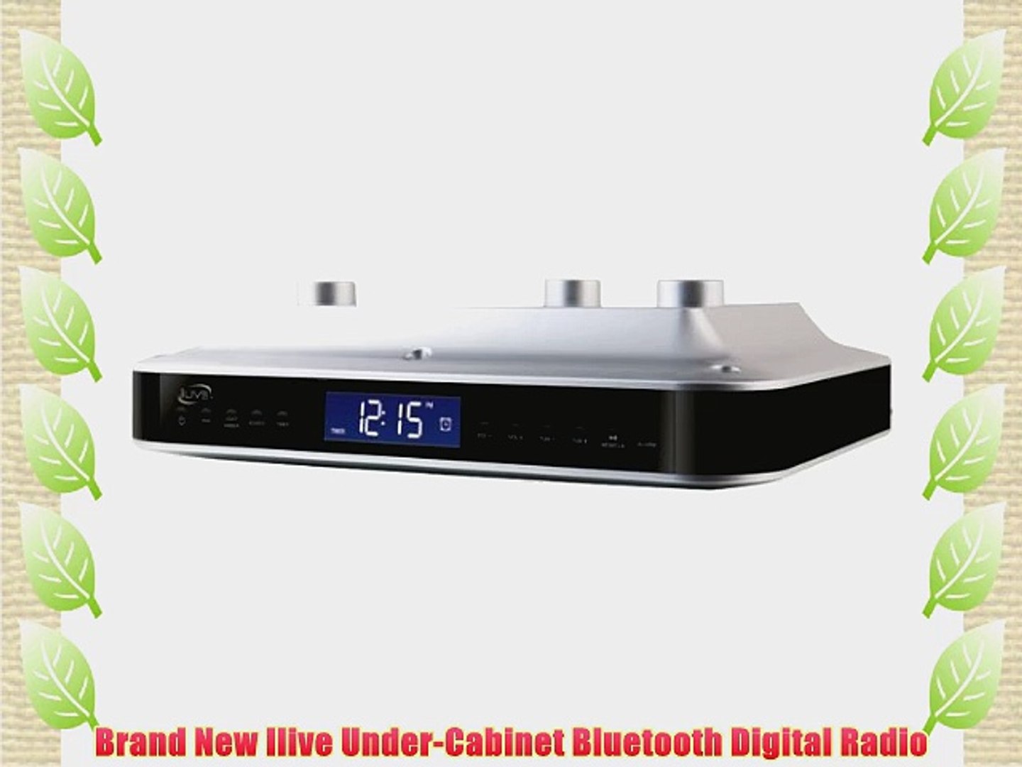 Brand New Ilive Under Cabinet Bluetooth Digital Radio Video