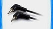 12FT 3.5MM RIGHT ANGLED M/M STEREO AUDIO CABLE