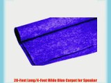 Absolute C20BL 20-Feet Long/4-Feet Wide Carpet for Speaker Sub Box RV Truck Car/Trunk Laner