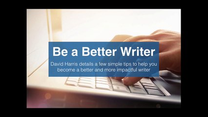 David Harris - Toronto - Writer