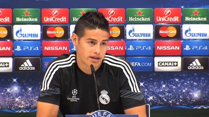 Rodriguez: "Il Bernabeu sarà l'uomo in piu"