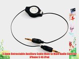 Neewer? 30x Retractable 3.5mm Aux Auxiliary Male to Male Audio Cord for 3.5 mm Headphone Jack