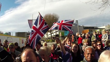 Britain's Prince Harry visits Christchurch