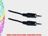 GadKo 3.5mm Stereo Cable 3.5mm Male 50 foot