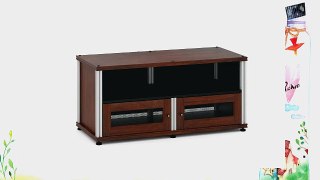 Salamander Designs SB229W/A Synergy Two Shelf A/V Cabinet with Doors and a Center Channel Opening