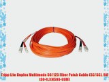Tripp Lite Duplex Multimode 50/125 Fiber Patch Cable (SC/SC) 9M (30-ft.)(N506-09M)