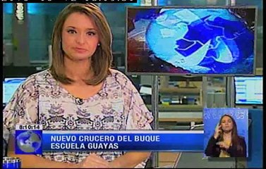 Nuevo crucero del buque Escuela Guayas