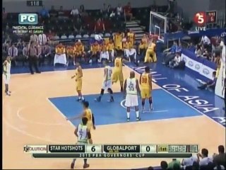 Purefoods vs Globaport | 1st Quarter | Governor's Cup May 12,2015