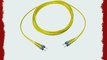 NTW NL-ST/ST-15SDR ST/ST Singlemode Duplex 9/125 Optical Fiber Nonconductive Riser Jumper Cable