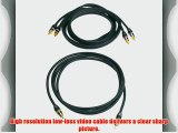 Monster MV2AV25-2M Composite Video with RCA Audio Cable Kit (2 meters)