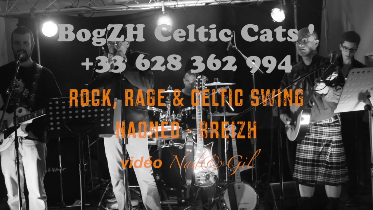 St Patrick 2015 - BogZH Celtic Cats ! - Rock 'n' Roll celtique punk folk