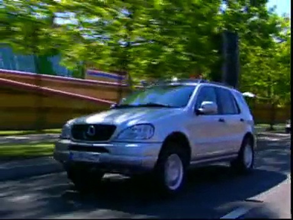 Mercedes Benz ML-class W163 Development