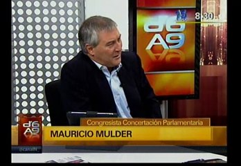 “Alan García es el candidato, no está dudoso”, afirmó Mulder