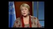 Executive Director of UN Women Michelle Bachelet Introduces SCR 1325 Course