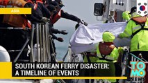 South Korean ferry disaster: Timeline of events showing what happened to the Sewol vessel