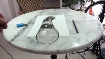 Glas Water AMAZING illusion anamorphic