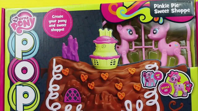 My Little Pony Pinkie Pie Sweet Shoppe House Play-Doh Plus Cupcakes ToysReviewToys & DisneyCarToys