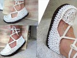 ADD RUBBER SOLES TO CROCHET SANDALS, how to make outdoor crochet sandals
