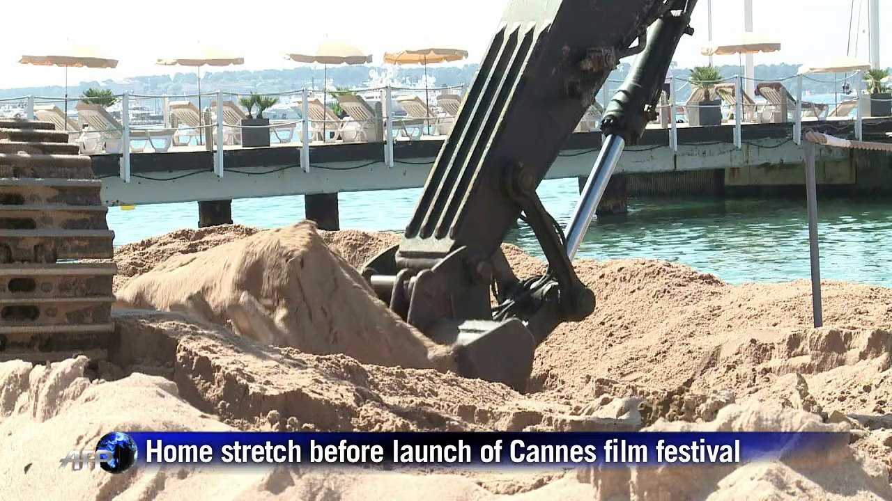 Home stretch before launch of Cannes film festival