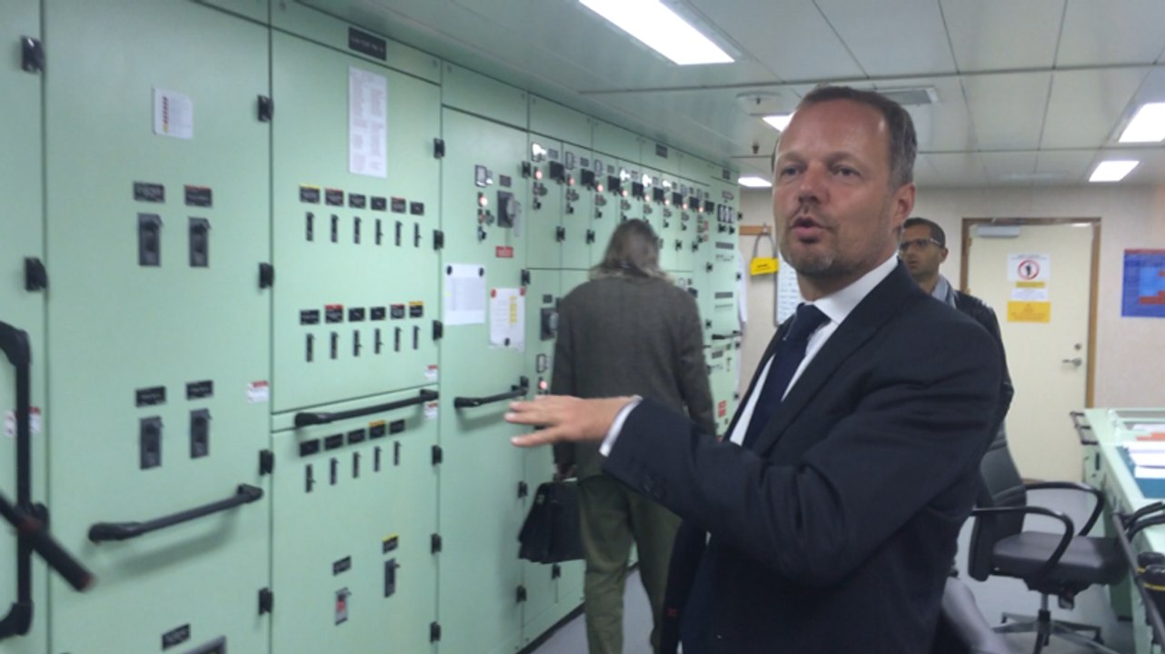 A bord du Kerguelen plus gros porte-conteneurs de CMA-CGM