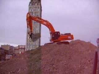 terrasement de l'espace perret